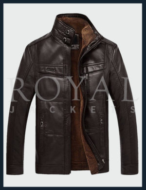 Velve Leather Jacket For Men
